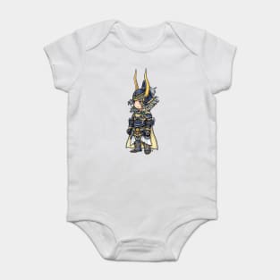 FF3 Styled Warrior of Light Baby Bodysuit